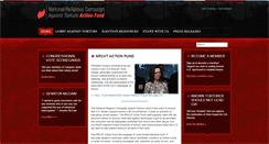 Desktop Screenshot of nrcatactionfund.org